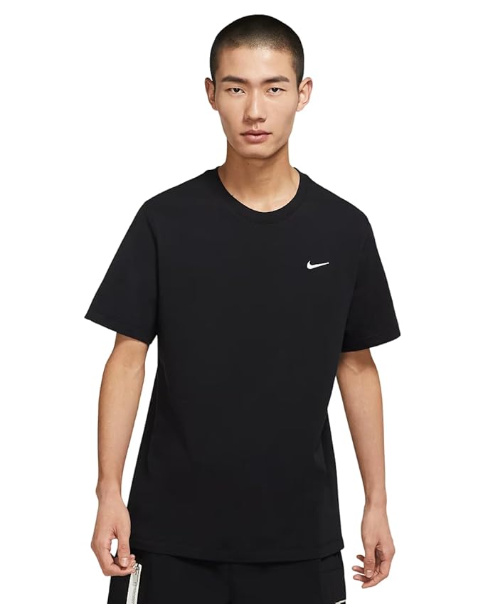 Nike Men's Solid Regular Fit T-Shirt