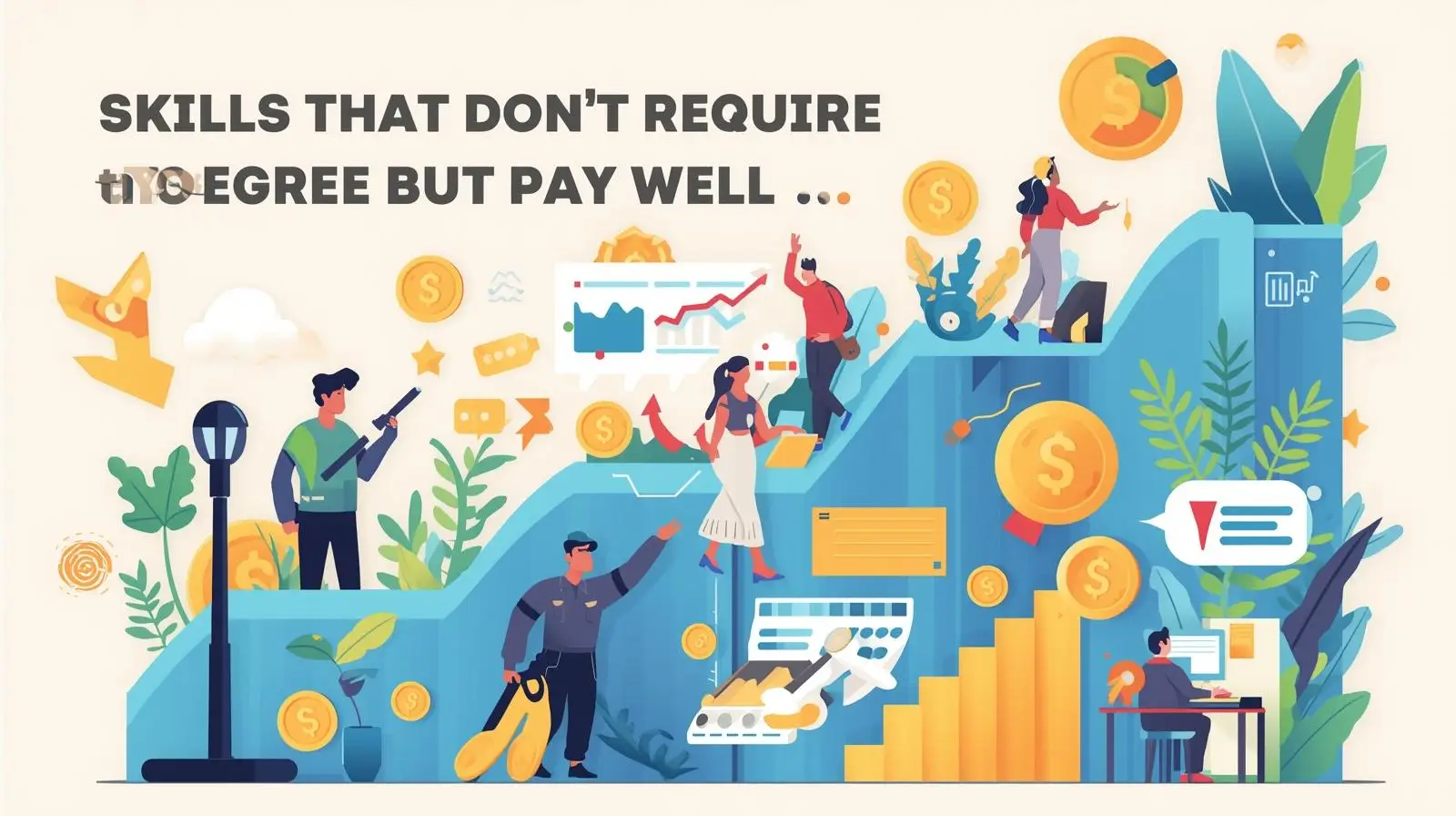 Read more about the article Skills That Don’t Require a Degree but Pay Well